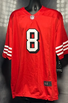 Camiseta deportiva para hombre usada en excelente estado con Nike OnField NFL San Francisco 49er's Steve Young #8 XXL Foto 1 de 4