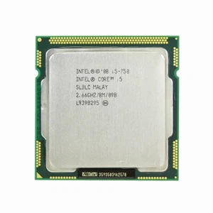 Intel Core i5-750 2.66GHz/8M Socket LGA 1156/Socket H Processor CPU chips - Picture 1 of 2