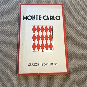 Monte-Carlo General Programme Guide of Attractions Season 1937-1938 - Picture 1 of 11