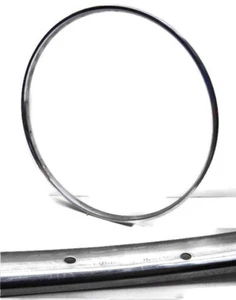 NOS Vintage Puch Chrom Stahl Felge 26 x1 3/8 x1 1/2 36h (R15) - Picture 1 of 2