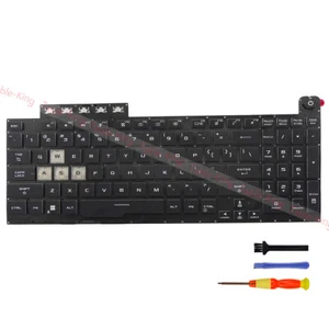 US Tastatur mit Hintergrundbeleuchtung für ASUS TUF Gaming FA506H FA506I FA506QR FA706L FX506LU - Bild 1 von 5