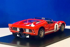 Spark Ford GT 40 X1 1966 12H Sebring Winner Car #1 Boxed Ken Miles L. Ruby 1:18 - Picture 1 of 13