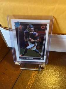 2021 DONRUSS OPTISCHER FUSSBALL JUSTIN FIELDS BEWERTET ROOKIE KARTE RC BÄREN STEELERS - Bild 1 von 2