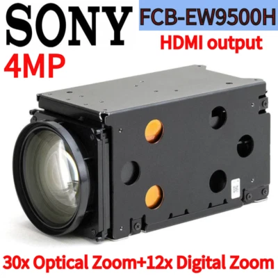 SONY FCB-EW9500H HDMI 30x Optical Zoom+12x Digital Zoom Color Camera Module 4MP - Image 1 of 4