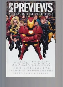 MARVEL PREVIEWS - EDICIÓN INICIATIVA ESPECIAL (Avengers, Slott, Cheung) casi nuevo - 2007 - Imagen 1 de 2