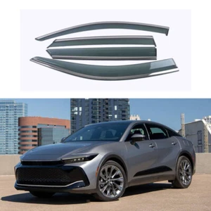 Para Toyota Crown 2023-2024 visera de ventana de automóvil ventilación sombrilla protector contra la lluvia visera de puerta - Imagen 1 de 6