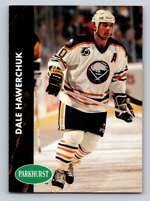 Dale Hawerchuk 1991-92 Parkhurst French #18 Buffalo Sabres - Image 1 of 2