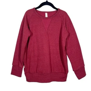Childhoods Kids Red Crewneck Long Sleeve Sweatshirt Size 8-9 Cotton Blend - Picture 1 of 8