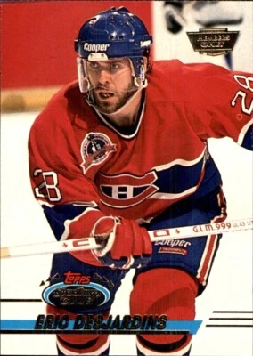 1993-94 Stadium Club MEMBERS ONLY #170 Eric Desjardins MONTREAL CANADIENS - Image 1 of 2