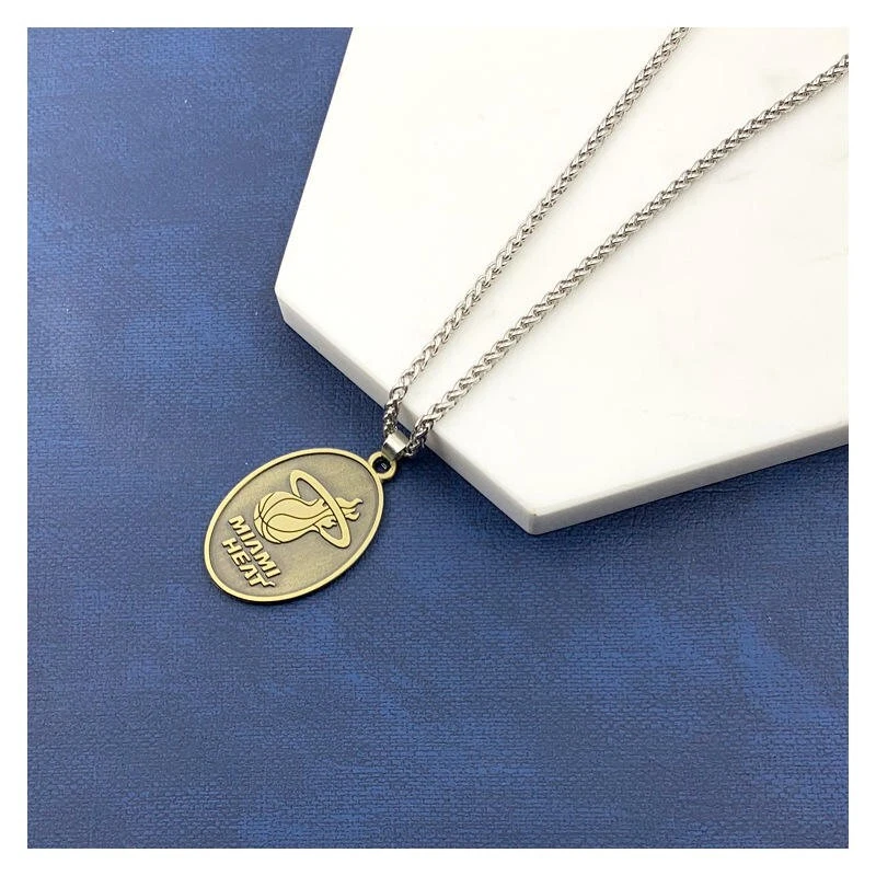 Miami Heat  Pendant Necklace - Image 1 of 1