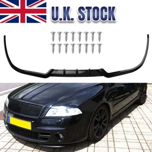 Front Bumper Cup Chin Spoiler Lip Splitter Screw For Skoda Octavia MK1 MK2 1U 1Z - Picture 1 of 10