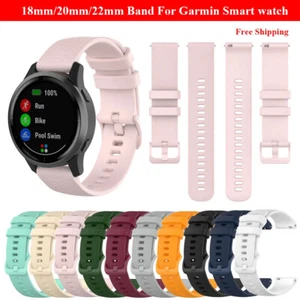 Do Garmin Vivoactive 5 4 4S 3 Venu 3 3S 2S Vivomove 3 pasek pasek silikonowy zegarek - Zdjęcie 1 z 21