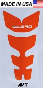 AVT RC 390 Vinyl Orange Tank Pad ( RC390 2015- 2023 ) - Picture 1 of 7