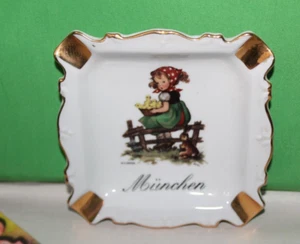Exclusive Collection H. Gross Original Hilde Germany Ashtray Munchen - Picture 1 of 5