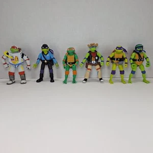 Teenage Mutant Ninja Turtles TMNT Action Figures - Mixed Set Lot Of 6 Figs. - Picture 1 of 18