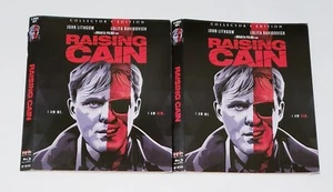 Lot of 2 Raising Cain Scream Factory Blu-ray Slipcover Only - Picture 1 of 2