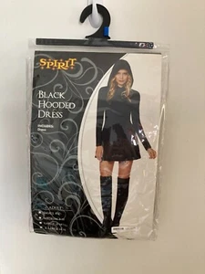 Spirit Halloween ~ Black Hooded Dress, XL (14-16) - Picture 1 of 7