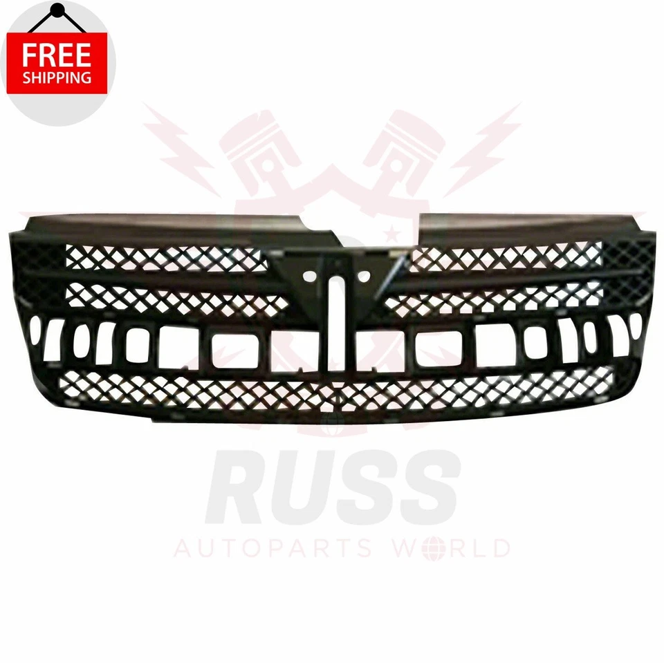 New Front Grille Assembly Black Plastic Fits 2004 2005 Toyota Sienna TO1200276 Foto 1 de 4