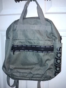 Adidas Army Green Catch All Backpack - Approx. 14.5" x 13" - Picture 1 of 3