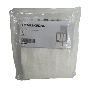 Cubierta de silla de bar superior alta IKEA HENRIKSDAL Grasbo blanca 203.366.24 22891 - Imagen 1 de 4
