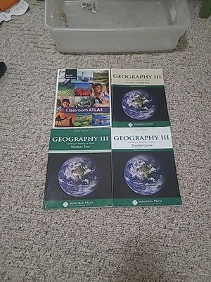 GEOGRAPHY III: EXPLORING & MAPPING THE WORLD TEACHER GUIDE AND STUDENT TEXT 2 ed - Image 1 of 4