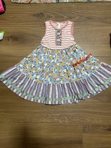 Matilda Jane Sleeveless Dress Size 6 Excellent Condition - Picture 1 of 4