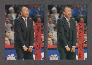Lotto di due (2) cerchi NBA 1995-96 - #171 Lenny Wilkens [allenatore] NBA HOF Card - Foto 1 di 2