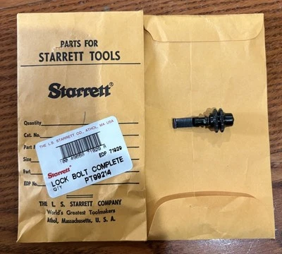 Starrett PT99214 Lock Bolt Assembly - Image 1 of 4