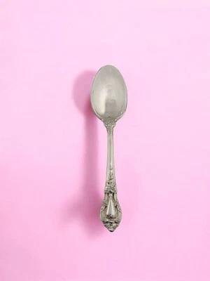 Rare Sterling Silver LUNT 2 5/8" Salt Spoon ELOQUENCE ~no mono - Image 1 of 4