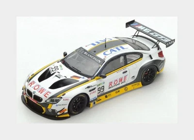 1:43 Spark Bmw M6 Gt3 Team Rowe Racing #99 24H Spa 2016 Sims Eng Martin SB178 Mo - Image 1 of 2