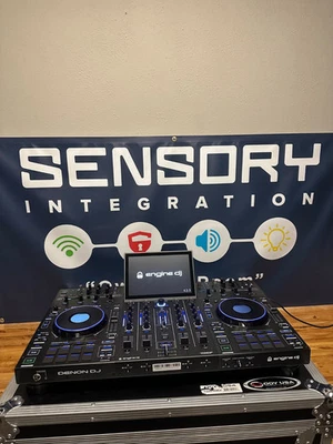 Denon DJ PRIME 4+ Standalone 4-Deck DJ Controller - Black  (With Flight Case) - Image 1 of 4