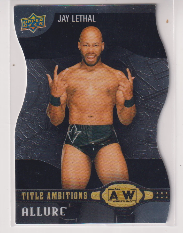 Jay Lethal 2022 Upper Deck AEW Allure Title Ambitions Card TA-33 $1.00 Shipping - Image 1 of 1
