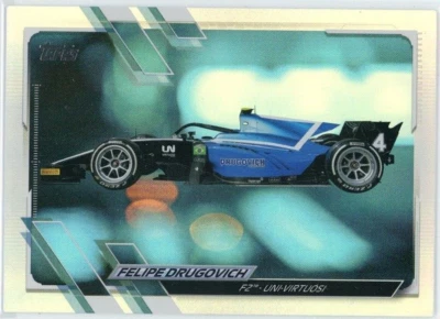 2021 Topps Formula 1 F2 Cars Felipe Drugovich Sparkle Foil #118 - Image 1 of 2