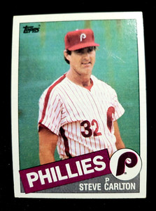 1985 TOPPS #360 STEVE CARLTON PHILADELPHIA PHILLIES