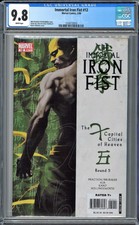 Immortal Iron Fist (2006 Marvel) #12 CGC 9.8 WHITE Pages