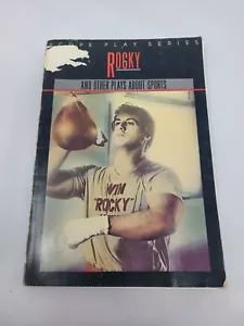 1986 Rocky and Other Plays About Sports Paperback - Imagen 1 de 2