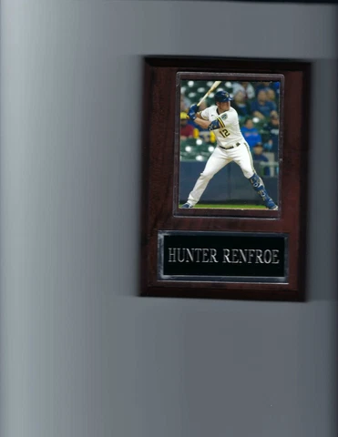 HUNTER RENFROE PLAQUE BASEBALL MILWAUKEE BREWERS MLB Cover