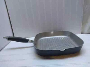 Anolon Advanced Hard Anodized Aluminum Square 11" Grill Pan Skillet Griddle - Picture 1 of 6