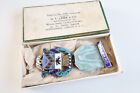 Antique Silver And Enamel Royal Masonic Institute For Boys 1924 Jewel Medal