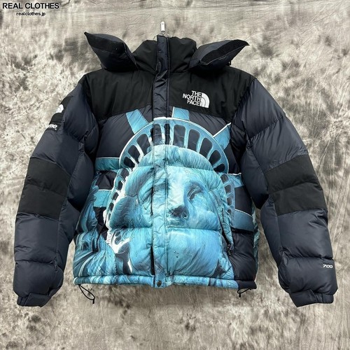 Piumino da montagna Supreme The North Face Statua della Libertà nero taglia S
