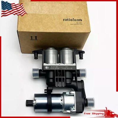 Válvula de control de calefacción con bomba de agua auxiliar para BMW 94-03 E39 520i 523i 528i# Foto 1 de 4