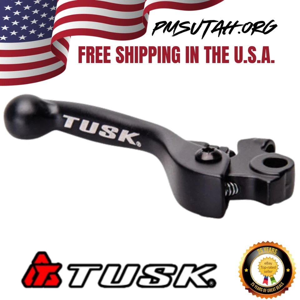 Palanca de freno Tusk 2013 2014 2015 2016 2017 2018 Kawasaki KX450F KX 450F negra derecha Foto 1 de 2