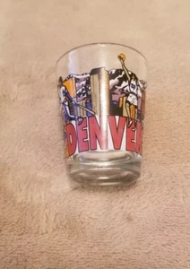 NEW Shot glass from Denver Colorado full colorful wrap travel souvenir - Picture 1 of 4
