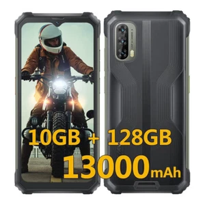Blackview BV7100 4G Outdoor Telefon komórkowy 13000mAh 10GB + 128GB Android 12 Smartphone NFC - Zdjęcie 1 z 12