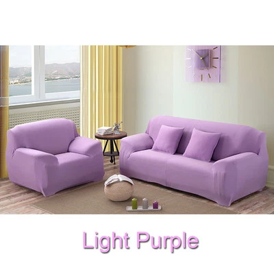 Toyswill 1 2 3 4 Seater LShape Stretch Chair Loveseat Sofa Couch Cover Slipcover - Image 1 of 4