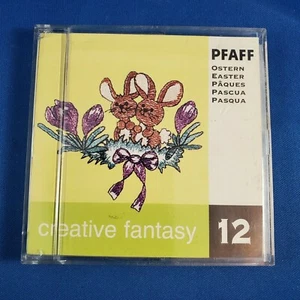 Pfaff Embroidery Machine Card Creative Fantasy #12 Easter, 7570,7560, 2140,2170 - Picture 1 of 9