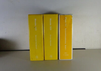 Manuale Officina+Supplementi Mazda 323 Tipo Bj Incl. RF Turbo Da Ap. 08/1998 - Immagine 1 di 4