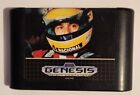 2 Spiele! Ayrton Senna's Super Monaco GP II Sega Genesis UND Spielausrüstung (ungetestet)