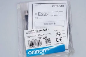 OMRON E3Z-T81A-M5J Barrera De Luz De Un Solo Uso (Emisor Receptor) OVP, NUEVO - Imagen 1 de 1