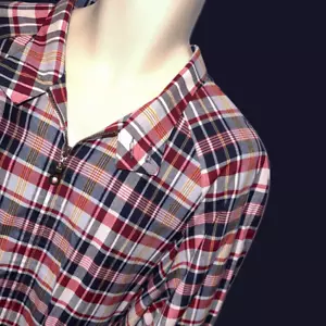 Chaqueta ligera de algodón Pendleton a cuadros talla grande nueva con etiquetas - Imagen 1 de 6